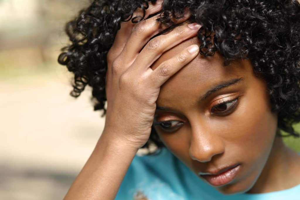 woman thinking